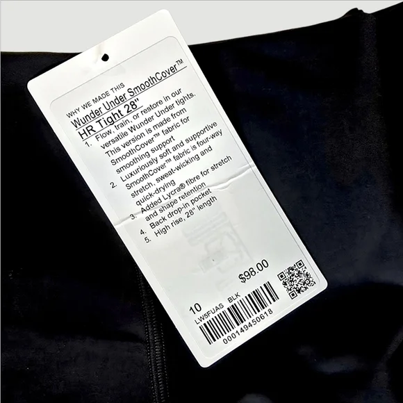 Lulu- Wunder Under Smooth Cover 28", Black, Size 8 & 10 - Picture 9 of 16